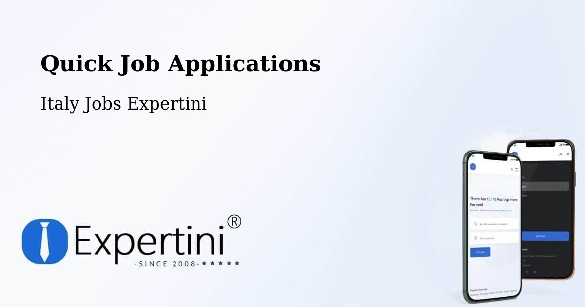 Quick Apply Feature – Pianezza - Italy Jobs Expertini
