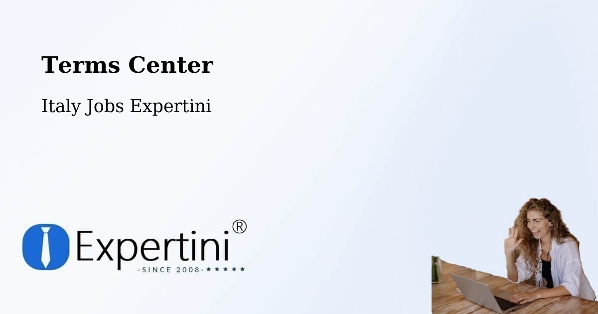 Terms of Service – Pianezza - Italy Jobs Expertini